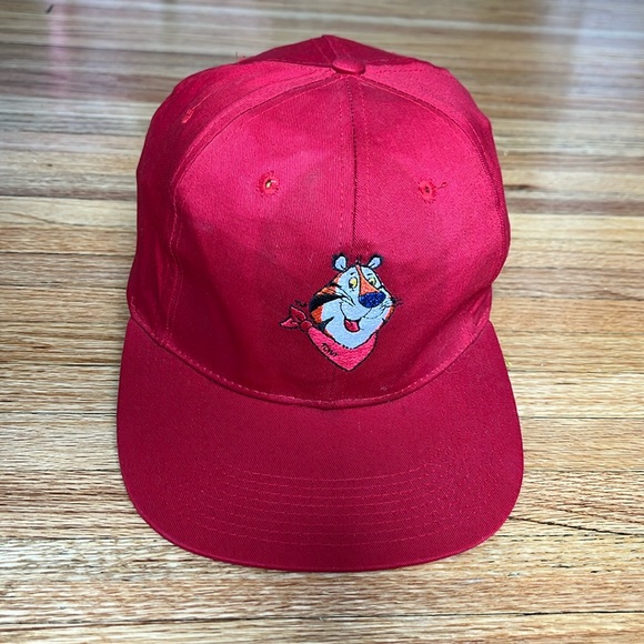 Vintage Tony The Tigers Snapback / 1993 / Kelloggs / Red - Picture 2 of 8